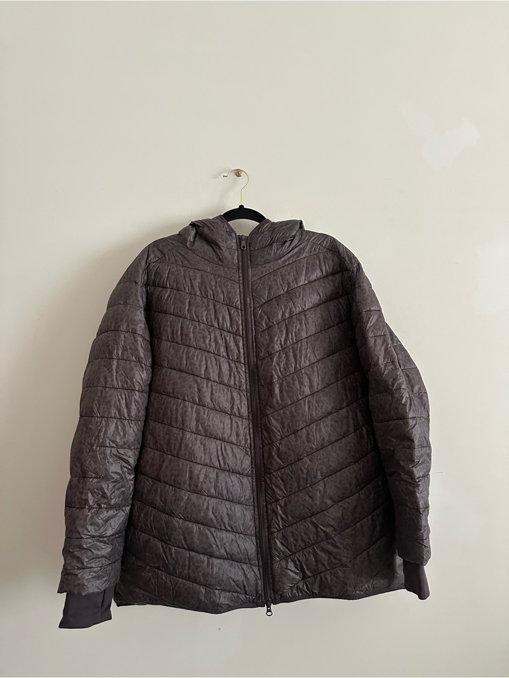 aerie Quilted Hooded Puffer Jacket